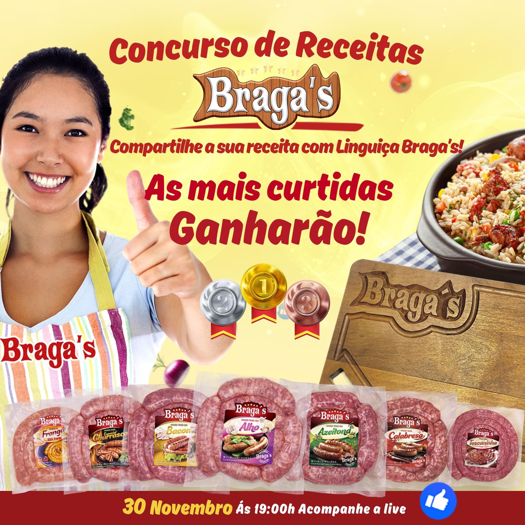 Concurso linguiças braga’s